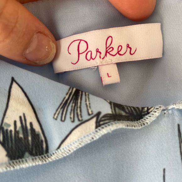 NWOT Flowy Blue Floral Dress from Parker - Picture 5 of 5